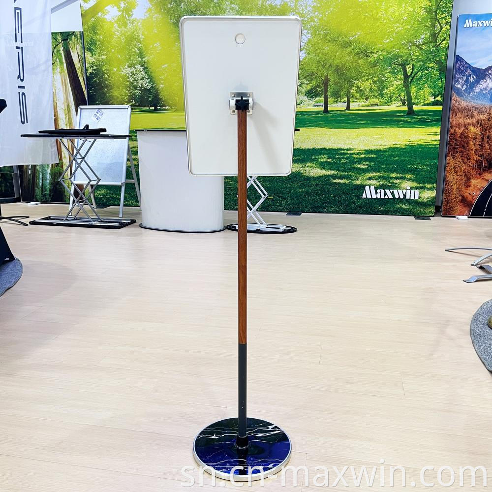 A3 menyu inoratidza bhodhi rakamira A3 Menu Display Board Stand